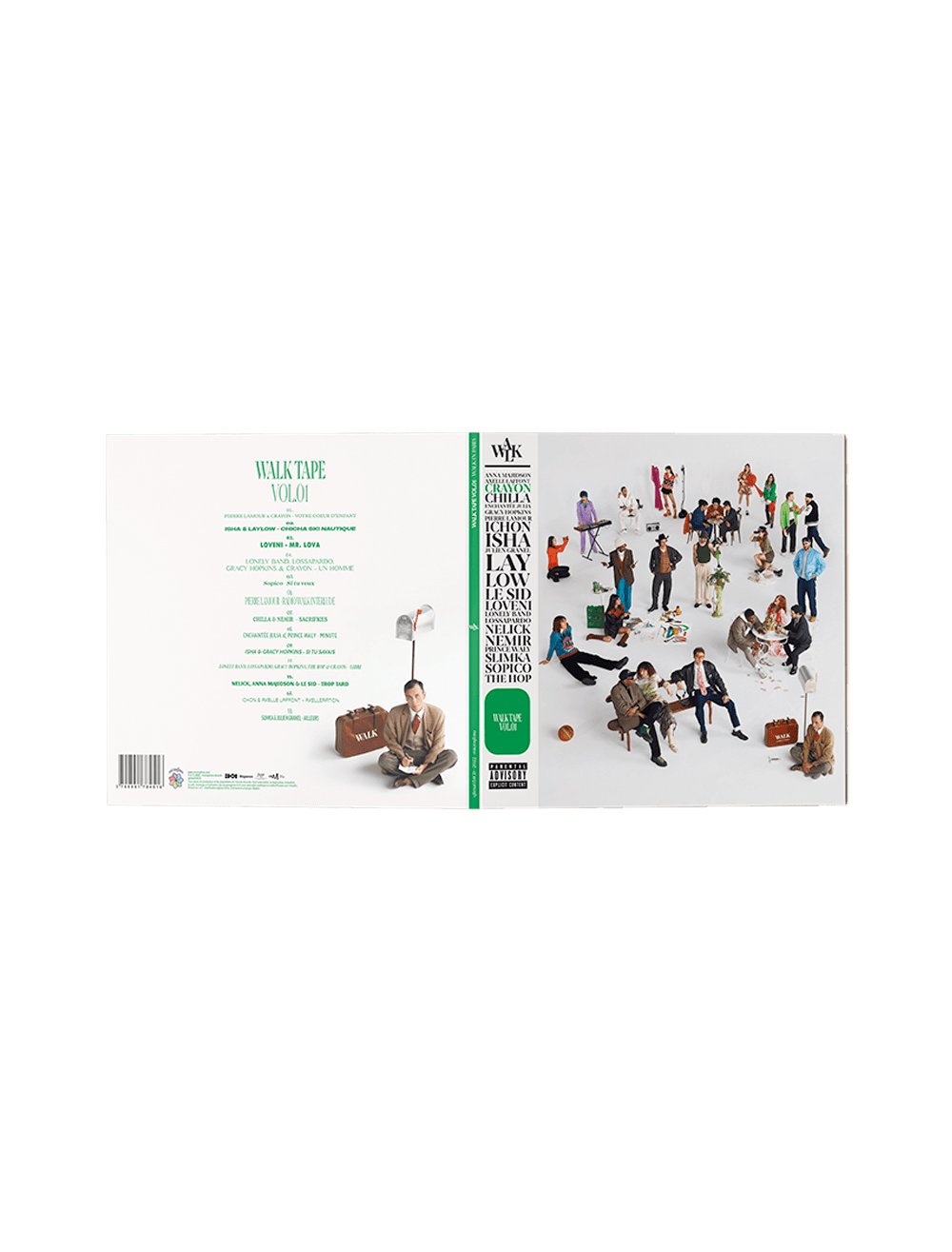 CD Walk Tape Vol.01 - Walk in Paris