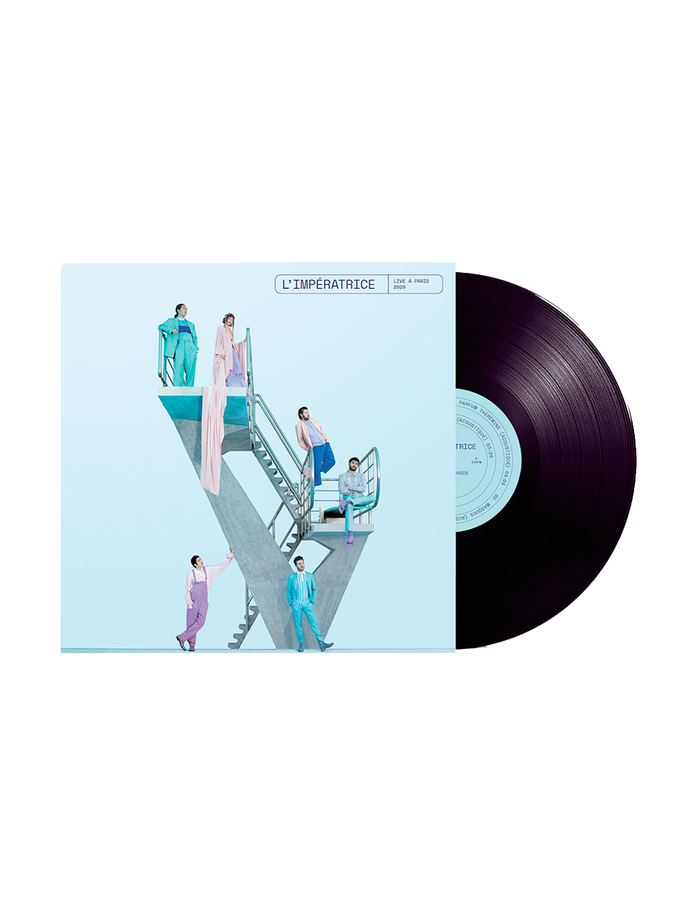 LIVE A PARIS VINYLE L'IMPERATRICE FACE