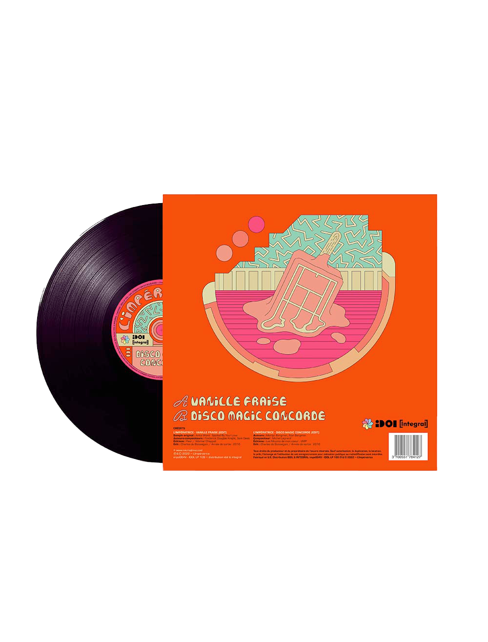 VANILLE FRAISE VINYLE L'IMPERATRICE DOS