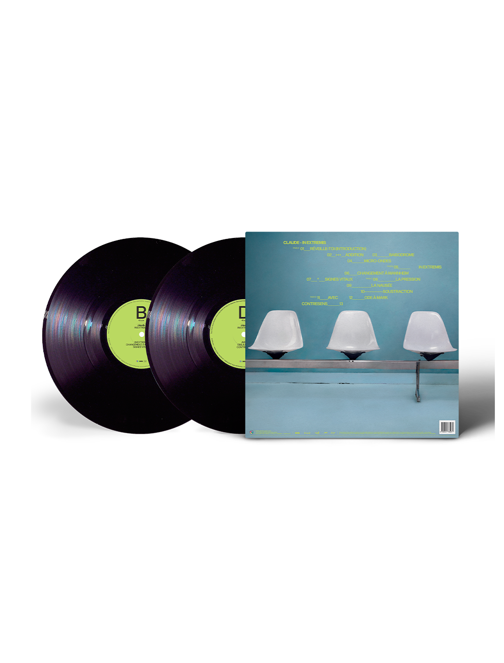 Signed vinyl IN EXTREMIS - Claude