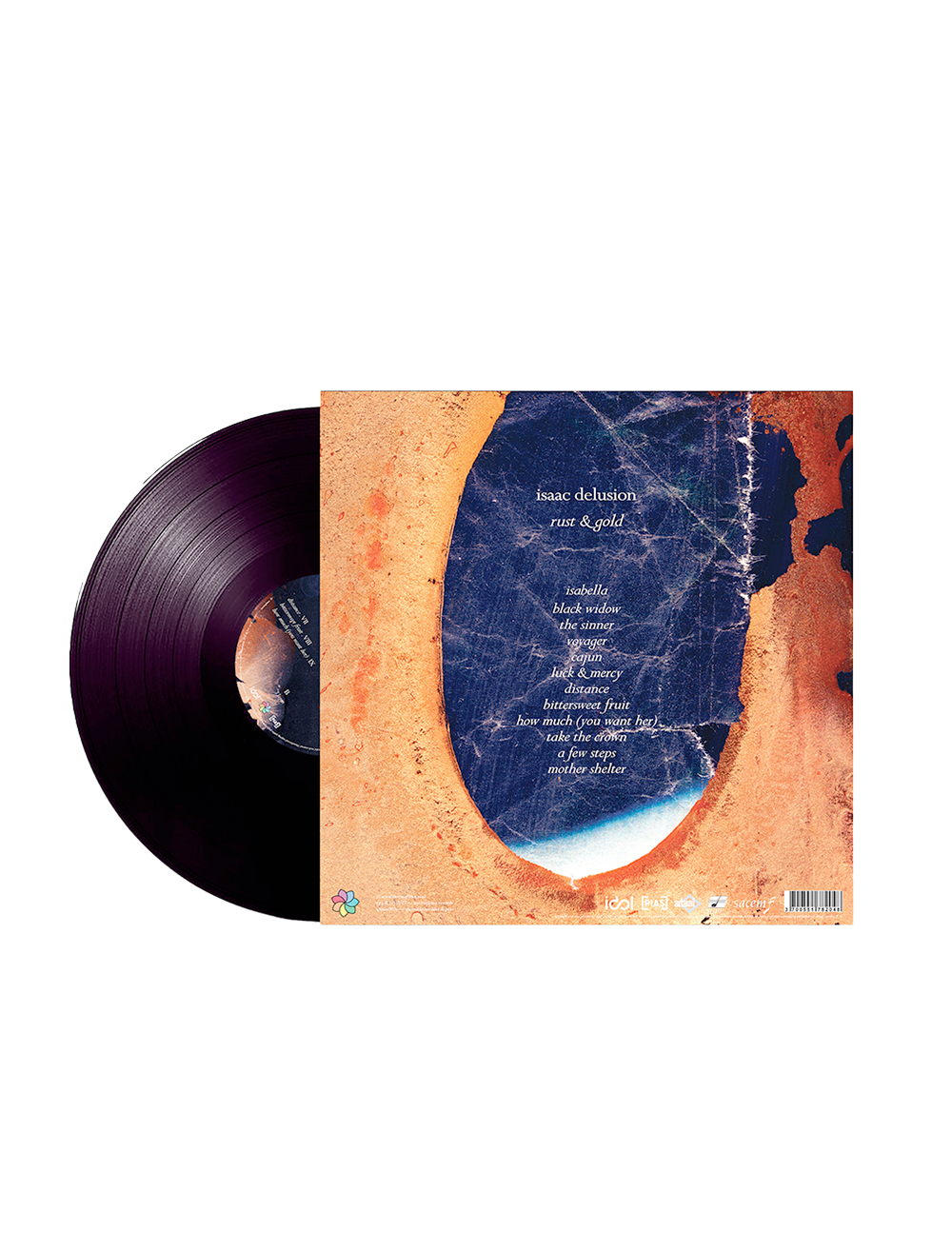 Vinyle Rust and Gold - Isaac Delusion