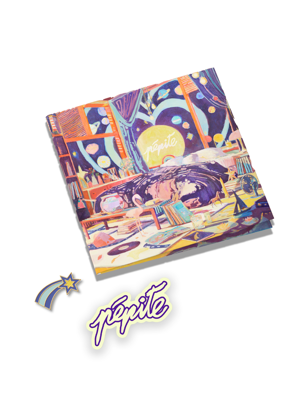 Signed CD Pack "The Light Years" + Pins + Sticker