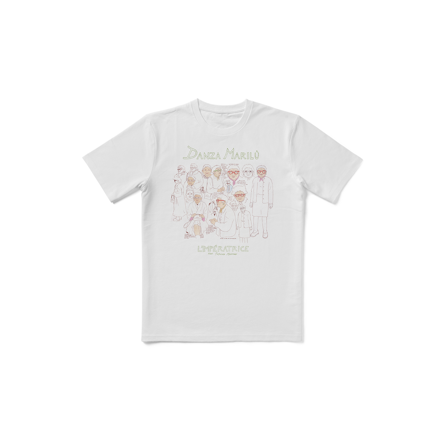 TEE SHIRT DANZA MARILU L'IMPERATRICE